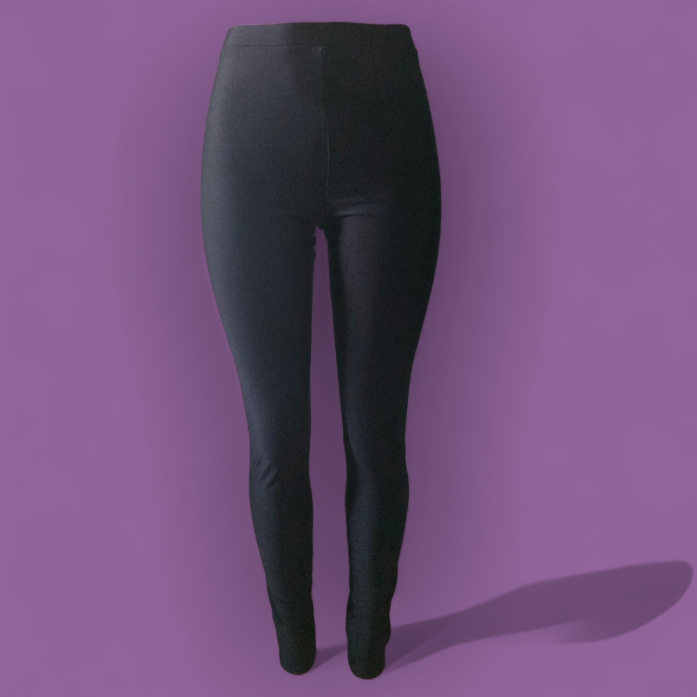 Classic Black Women's High Shine Legging